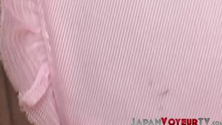 Adorable Japanese gal underwear recorded by perverted voyeur