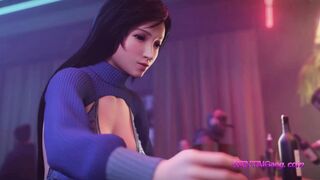 Tifa Night Club Sex [4k] 3D Animation