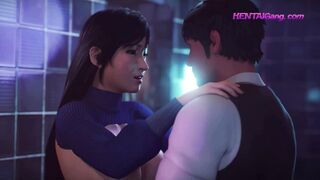 Tifa Night Club Sex [4k] 3D Animation