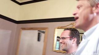Busty Milf Rachel Intense Double Hardcore Blowjob - AGEDLOVE