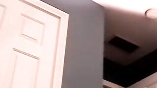 Thick throbbing cock amateur jerks off in homemade solo