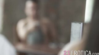 Sensual beauty needs large dick inside of her doggy style
