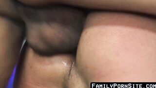 Shrewd daddy punishing and doggystyle banging delightful twink