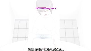 Horny Businessman With no GF Seduce Cute HENTAI Girl