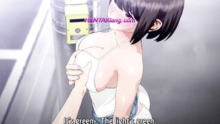 Horny Businessman With no GF Seduce Cute HENTAI Girl