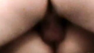 Horny girls pussy drilled in passionate homemade threesome