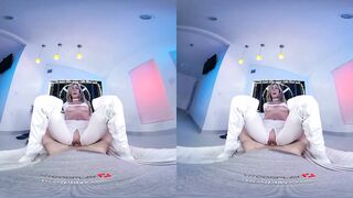 Blonde Aiden Ashley As EMMA FROST Letting You Inside Her