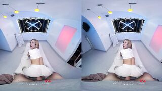 Blonde Aiden Ashley As EMMA FROST Letting You Inside Her