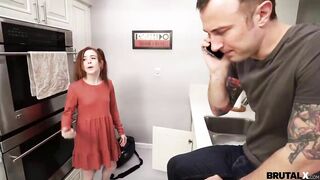 BrutalX - Ginger Madi Collins gets brute-screwed lesson