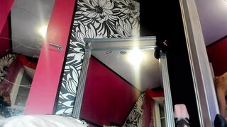 cunt with mouth with a huge and deep hole takes a big