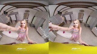 Skinny Blonde Hottie Lylyta Yung Is Your Slutty Princess VR