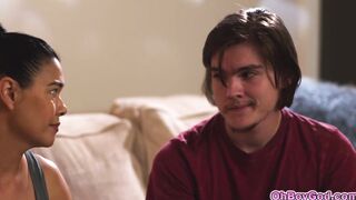 Dana Vespoli fucks with the stepsiblings