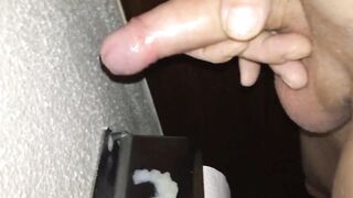 Public Restroom Handjob and Masturbation Compilation