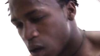 Casey instinctively backs away when this mega hung black friend Freddie takes over