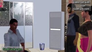 Indian Desi Bhabhi Ko Dewar ji Ne Bedroom Doggy Style Me Choda