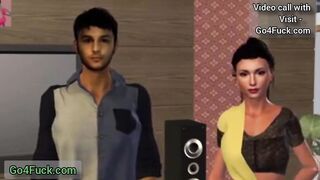 Indian Desi Bhabhi Ko Dewar ji Ne Bedroom Doggy Style Me Choda