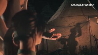 Lara Croft: EXTREME HARDCORE Gameplay ▷ FHD Massive FUTA Cock Creampie
