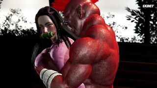 Nezuko Bukkake Monsters Impregnate Nezuko Demon Slayer 3D Hentai Creampies Cumshots D