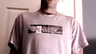 Kinky pierced amateur makes intense homemade jerks off video