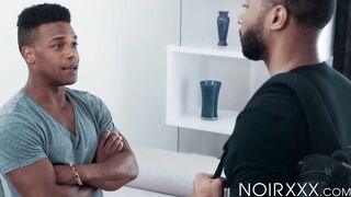 Bearded Jaxx Maxim houses his upright cock inside my dark ass hole