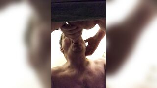 Big Dick Blowjob at the Mens Club