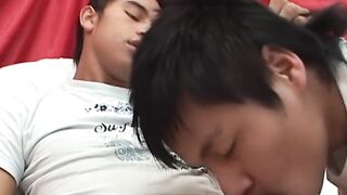 Perverted latino twink gets a footjob before ass banging