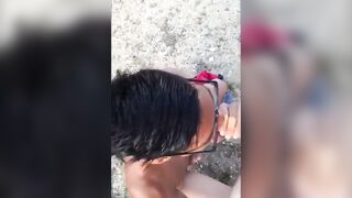 Sucking Dick on the Beach