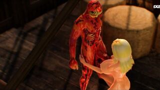 The barn on the crystal lake (3D Animation Porn) Monster Cock 4K 1