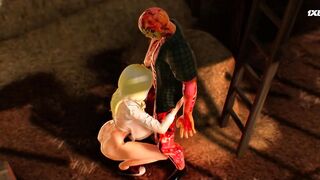 The barn on the crystal lake (3D Animation Porn) Monster Cock 4K 1