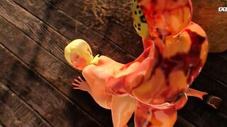The barn on the crystal lake (3D Animation Porn) Monster Cock 4K 1