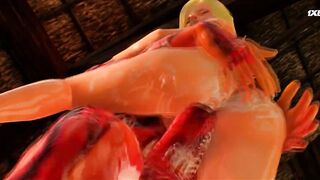 The barn on the crystal lake (3D Animation Porn) Monster Cock 4K 2