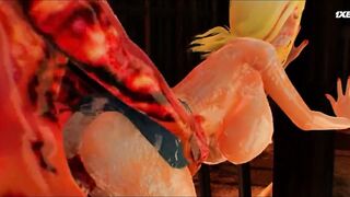The barn on the crystal lake (3D Animation Porn) Monster Cock 4K 3