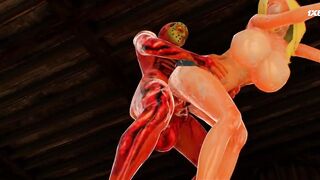 The barn on the crystal lake (3D Animation Porn) Monster Cock 4K 3