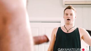 Gorgeous James Fox rimmed and banged the hairy asshole of sexy Brent North