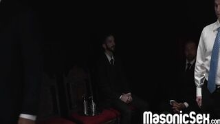 Newbie servant got his ass stretched before being fucked by his master