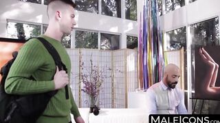 Mischievous Adam Russo likes riding hung stud Kyler Dim