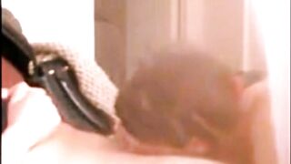 Aunt sucking uncle's cock dry (hidden cam)