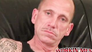 Hot athletic senior moans during a passionate anal play
