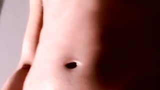 Throbbing BBC stallion sprays sticky cum after masturbation