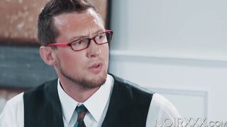 Sexy nugget Trelino will surely get into college after his remarkable blowjob to my d
