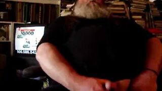 Daddy Bear Jerks Off Solo