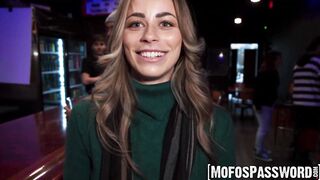 Horny babe Renee Rose is hardcore fucked in the bar full of people