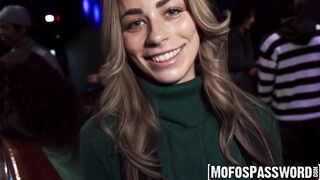 Horny babe Renee Rose is hardcore fucked in the bar full of people