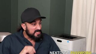 Bearded Hottie Mason Lear bangs the hungry puckering hole of Mucular Justin Mathews