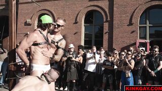 Kinky crowd thirst for extreme acts of BDSM!