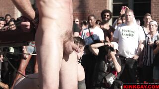 Kinky crowd thirst for extreme acts of BDSM!
