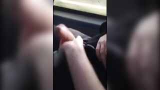 Big Dick Blowjob in a Bus