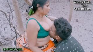 Desi Hot Bhabhi With Boyfriend Hardcore Outdoor Sex