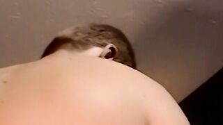Mature man receives raw dick and cum in mouth from youngster