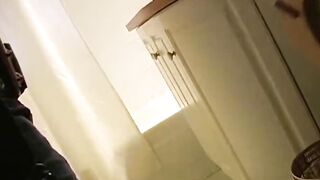 Masked repair man strips naked and blown by gay man